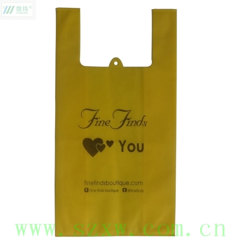 無紡布背心購物袋 無紡布背心購物袋