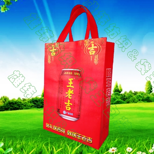 王老吉覆膜手提袋 王老吉覆膜手提袋
