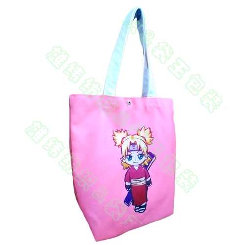 粉紅帆布袋 粉紅帆布袋